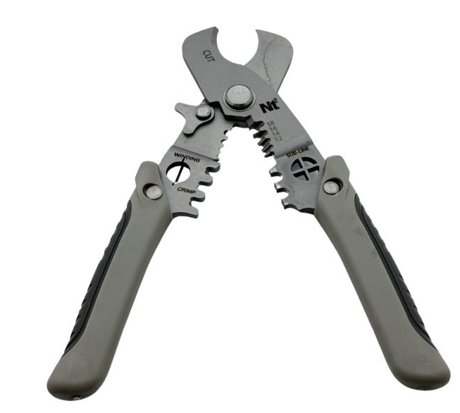 NT TOOLS NTWS7503 Çok Amaçlı Kablo Kesici Sıyırma Makası Pensesi 7.5'' resmi
